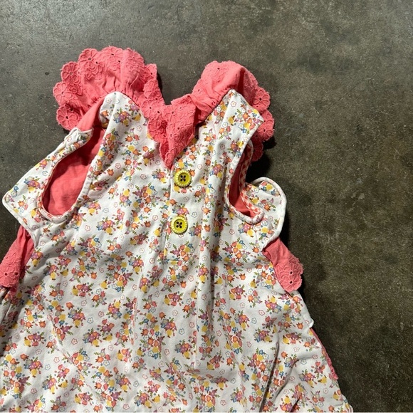 Matilda Jane 4 Permission Slip Tunic Girl's Pink Ruffle Top - Picture 5 of 6